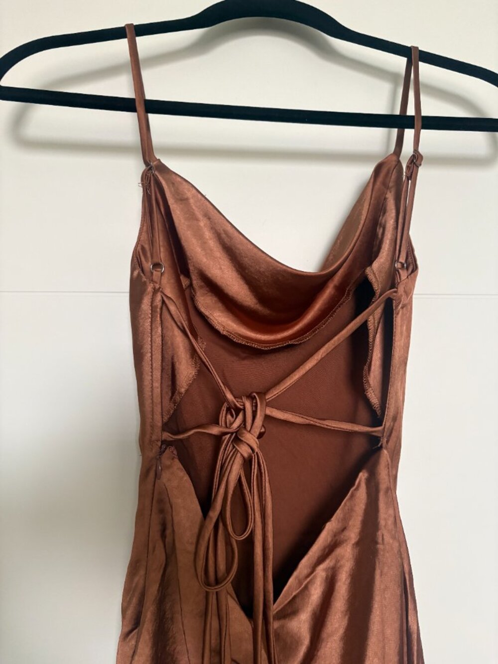 NWT Princess Polly Alfie Mini Dress, Brown size 2 - Picture 10 of 15
